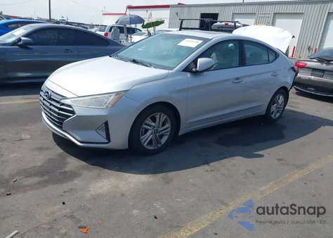 2019 Hyundai Elantra Value Edition из США, поврежденный, VIN KMHD84LF8KU876484